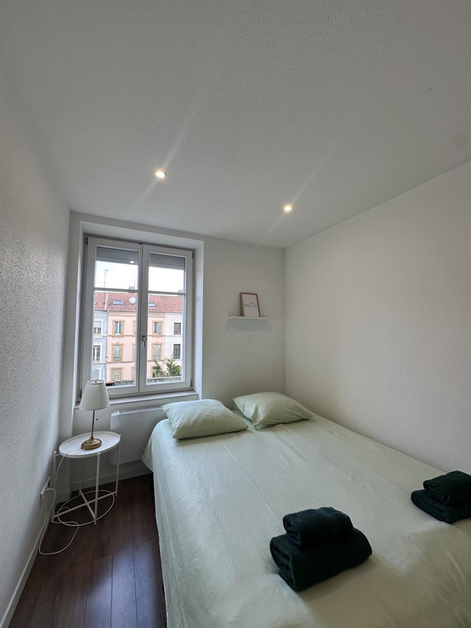 # Le 3 # Joli Appartement T3 Mulhouse Centre, Neuf, Calme Et Tout Equipe Buitenkant foto