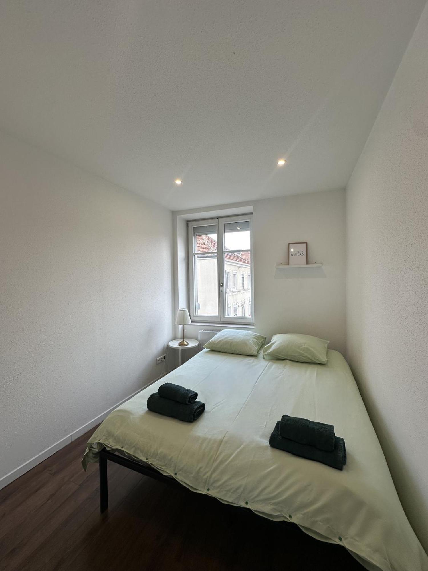 # Le 3 # Joli Appartement T3 Mulhouse Centre, Neuf, Calme Et Tout Equipe Buitenkant foto
